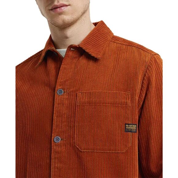 G-Star Raw NWT Relaxed-Fit Shirt Jacket Rodeo/Dark Moss Large - Picture 5 of 7